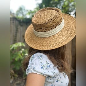 Vintage style summer hat.